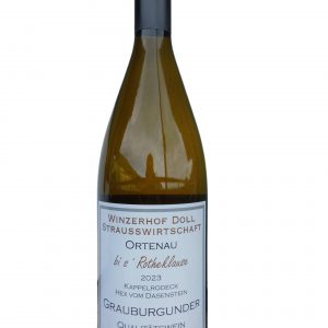 23er Grauburgunder Qualitätswein trocken 1,0L 13,5 % Vol.