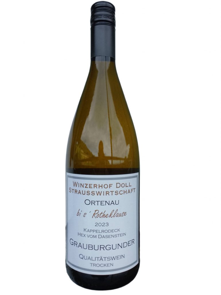 23er Grauburgunder Qualitätswein trocken 1,0L 13,5 % Vol.