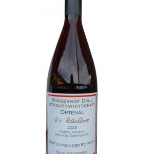 23er Spätburgunder Rotwein Qualitätswein feinherb 1,0L 12,0 % Vol.