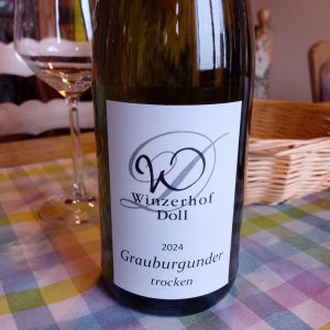 24er Grauburgunder Qualitätswein trocken  1,0L 11,5 % Vol.