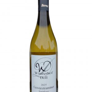 2025er Gewürztraminer Spätlese 0,75L,  13,5 %vol. Alkohol