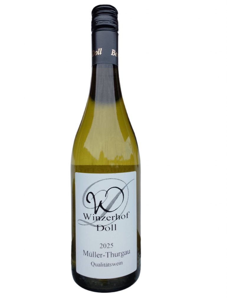 2025er Müller-Thurgau Qualitätswein 0,75L,  12,0 %vol. Alkohol
