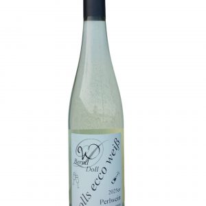 "NEU 2025" - Doll´s ecco Perlwein weiß 0,75L Schlegelflasche